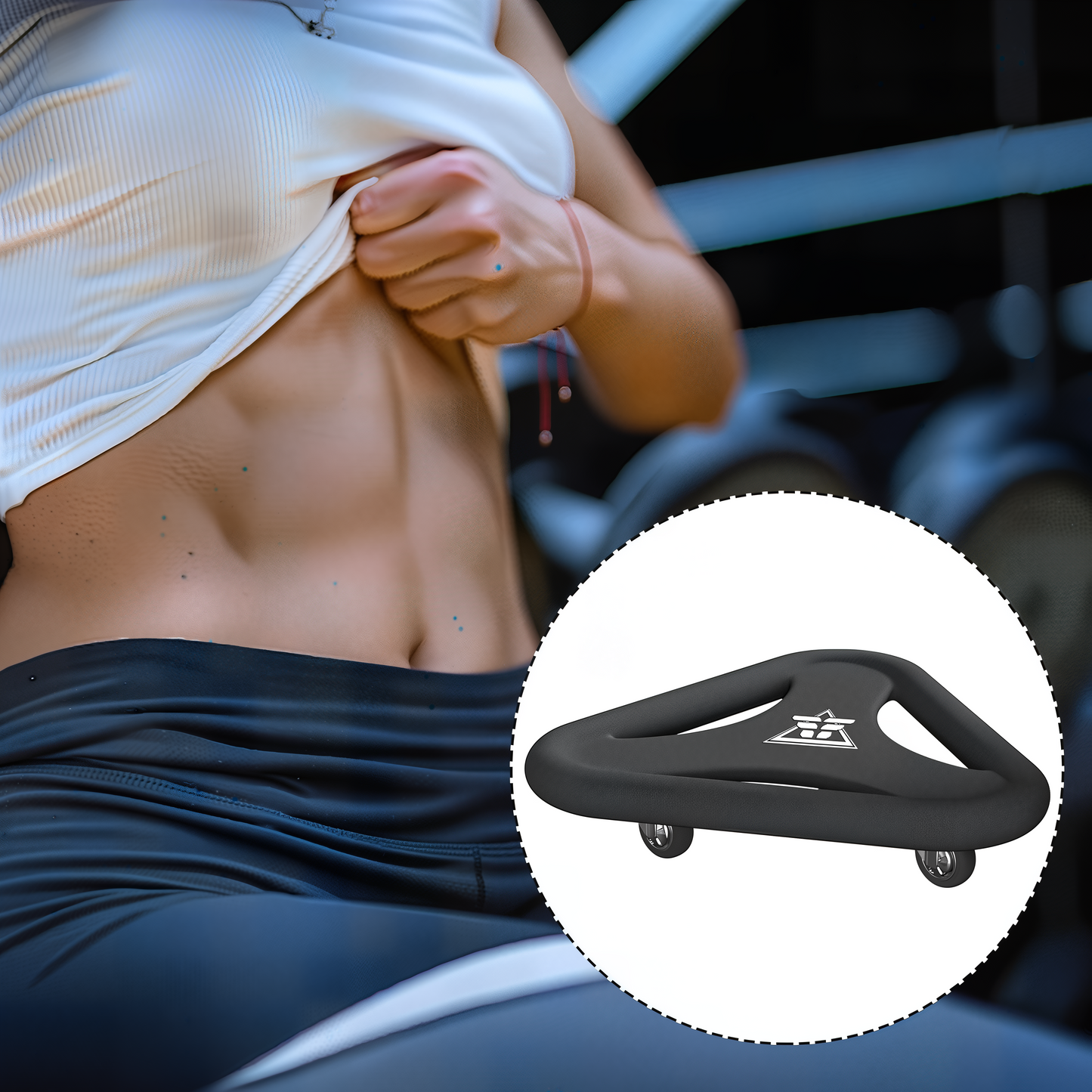 Roller pour abdominaux - pour un gainage puissant