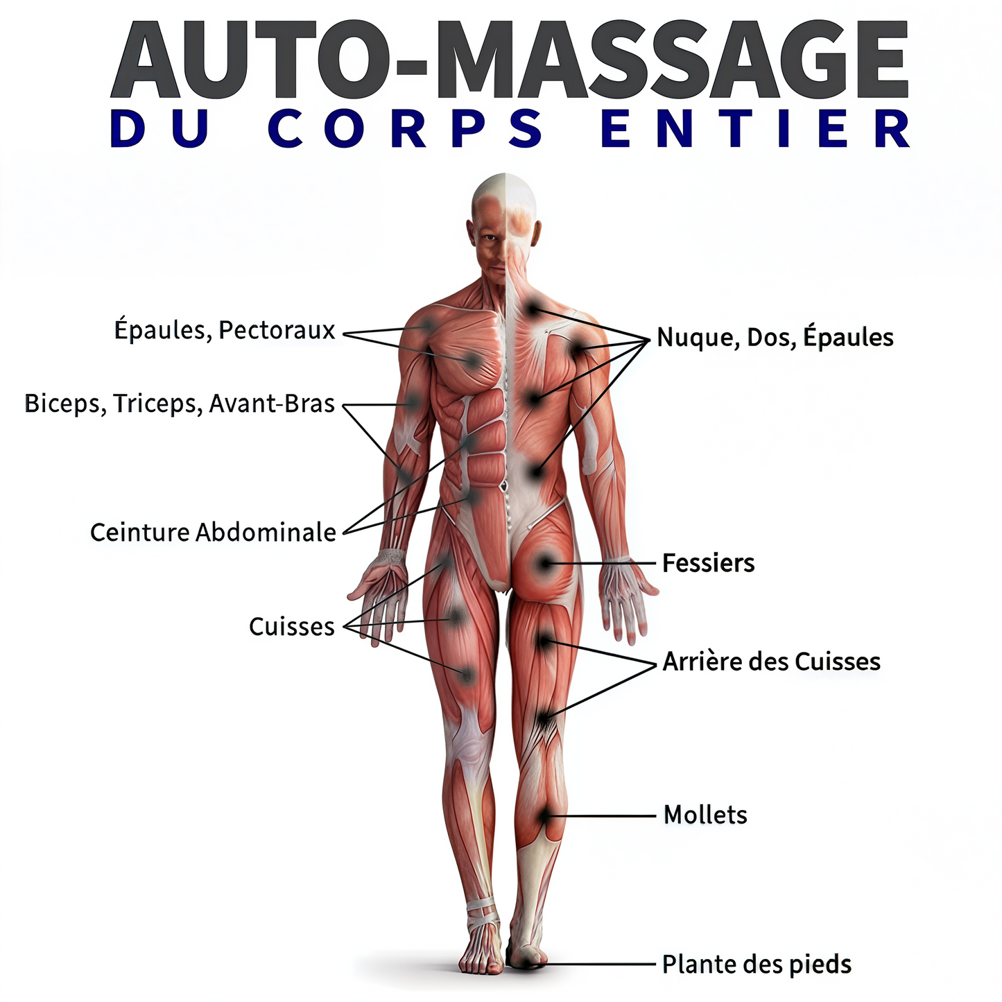 Pistolet de Massage – Récupération rapide, performance maximale