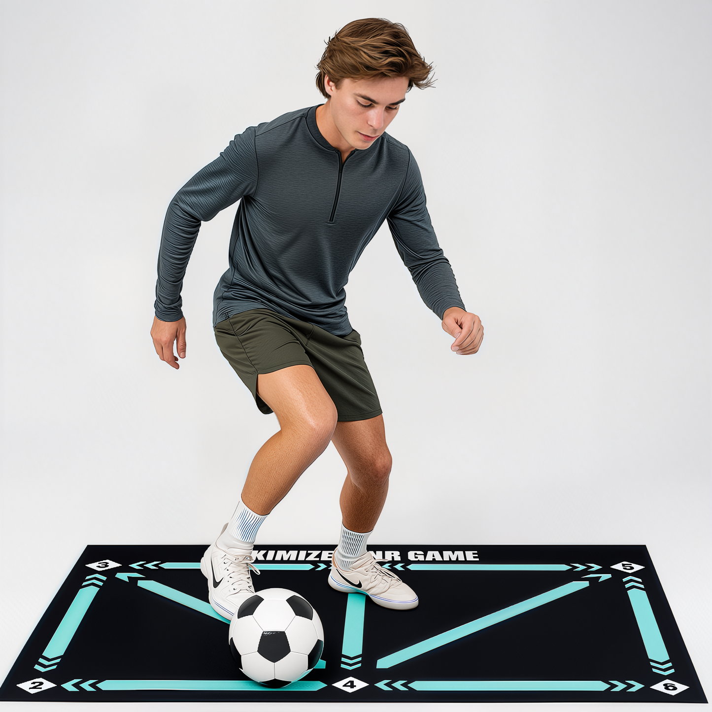 Tapis d’Entraînement de Football – Maîtrisez la précision
